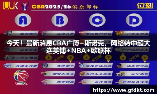 今天！最新消息CBA广厦+斯诺克，网络转中超大连英博+NBA+欧联杯